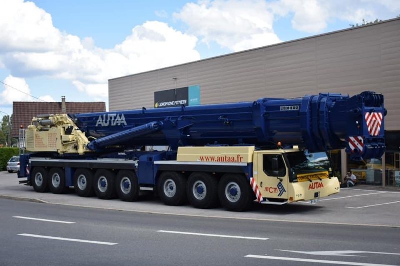 Une grue mobile de capacité 500 tonnes pour renforcer MCM LEVAGE ...